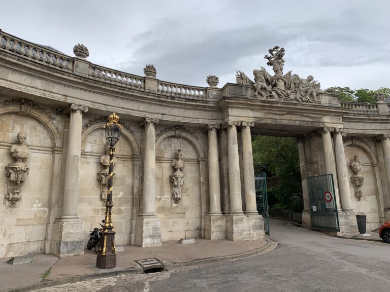 Eingang zum Parc de la Pépinière