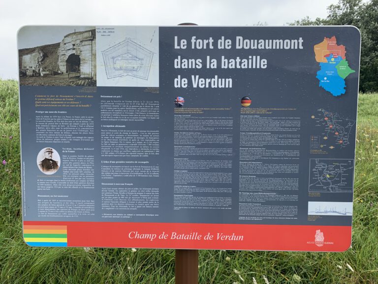 Le Fort de Douaumont dans la bastaille de Verdun